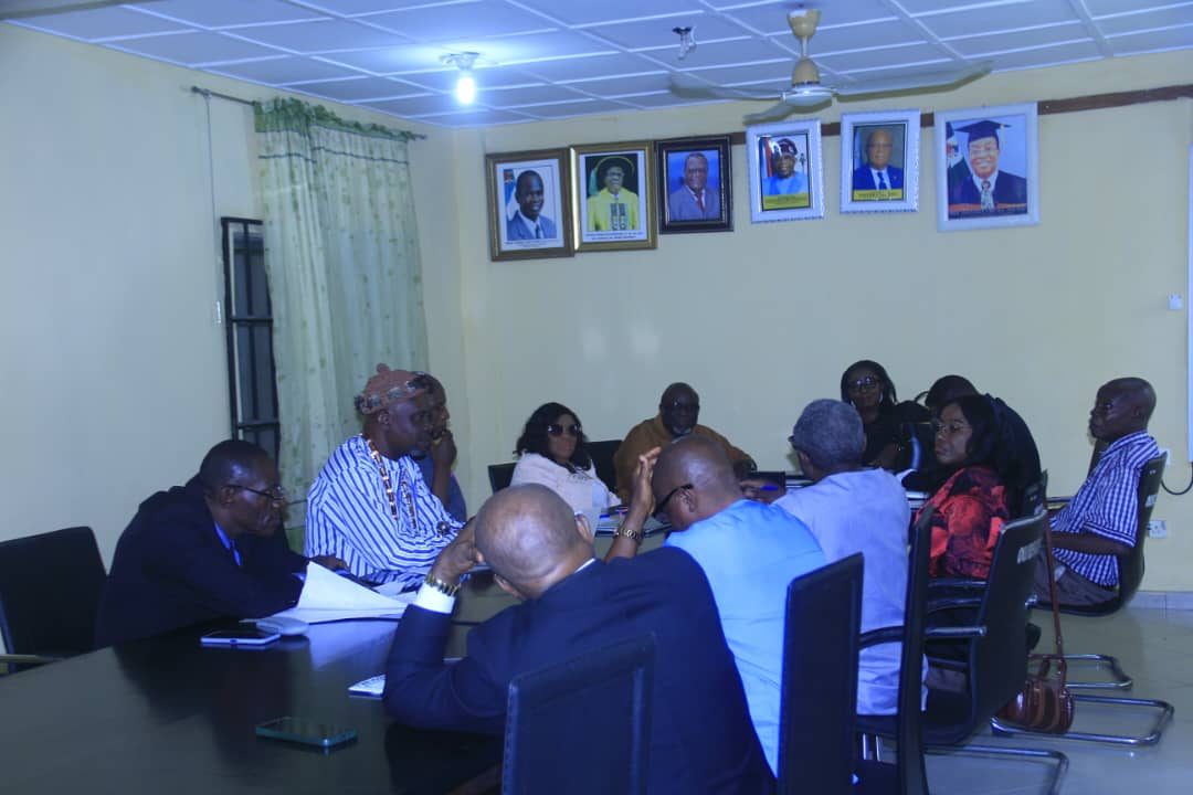 Council members at the meeting table